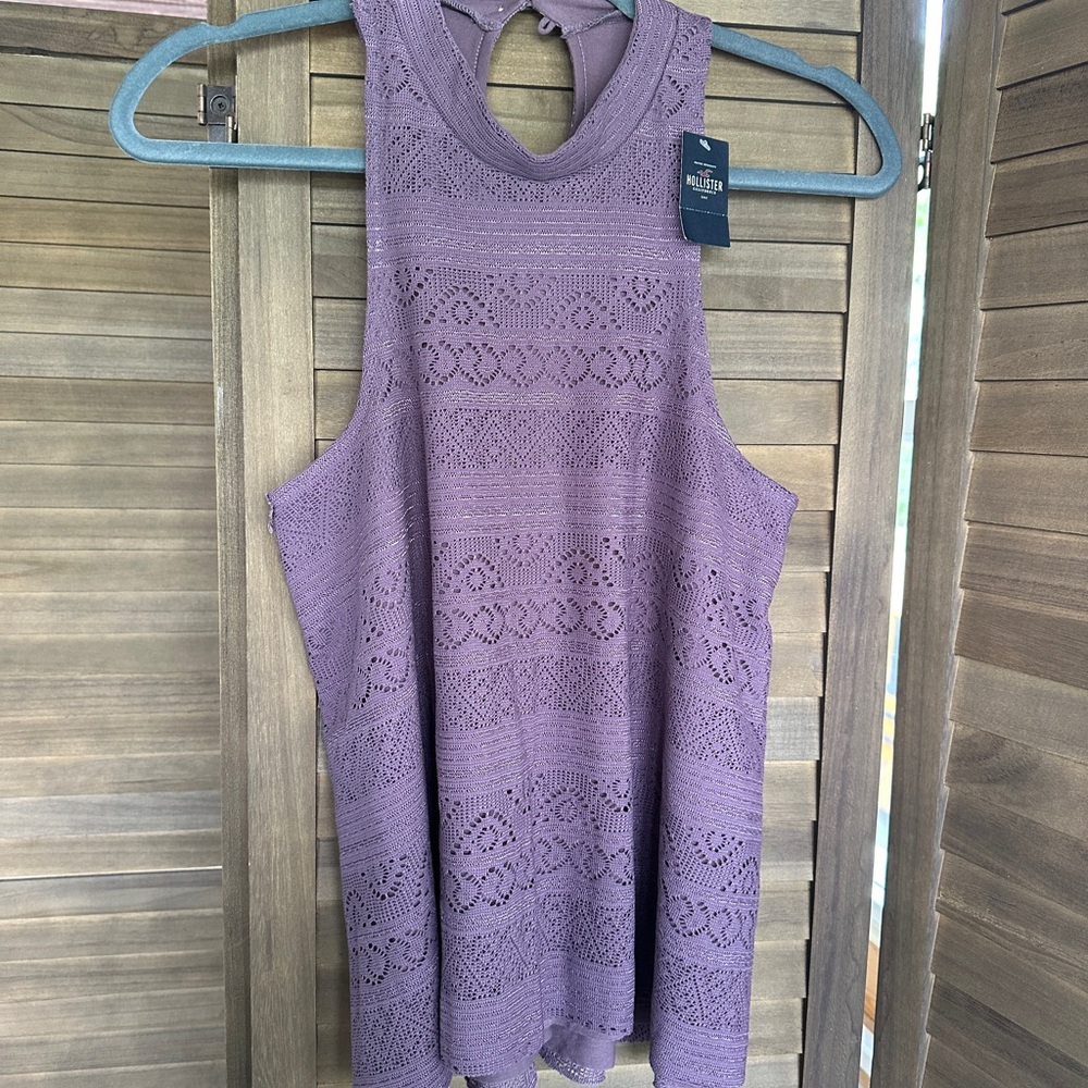 Hollister Mauve Knit Top